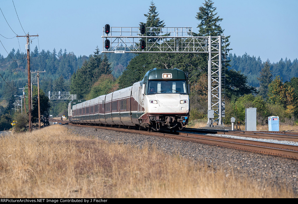 Amtrak southbound